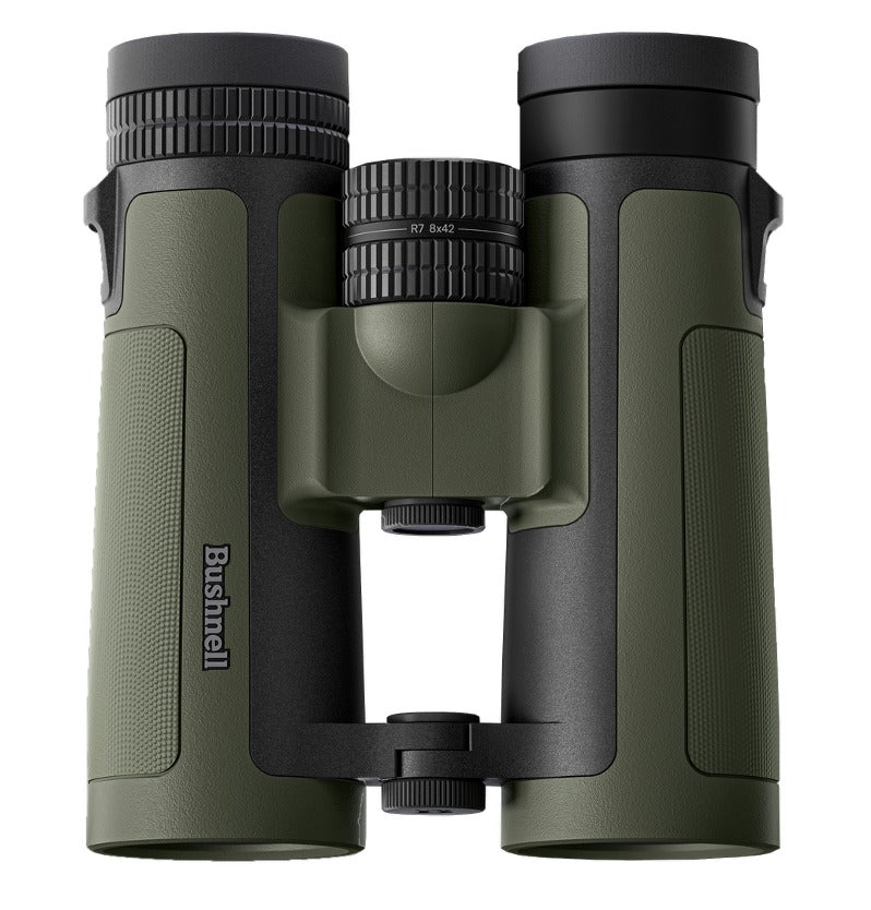 R7 ED BINO 10X42 GRN