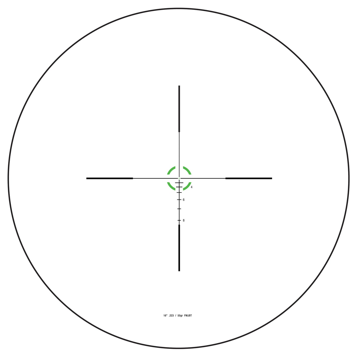 TRIJICON CREDO 1-6X24 SFP BDC GREEN