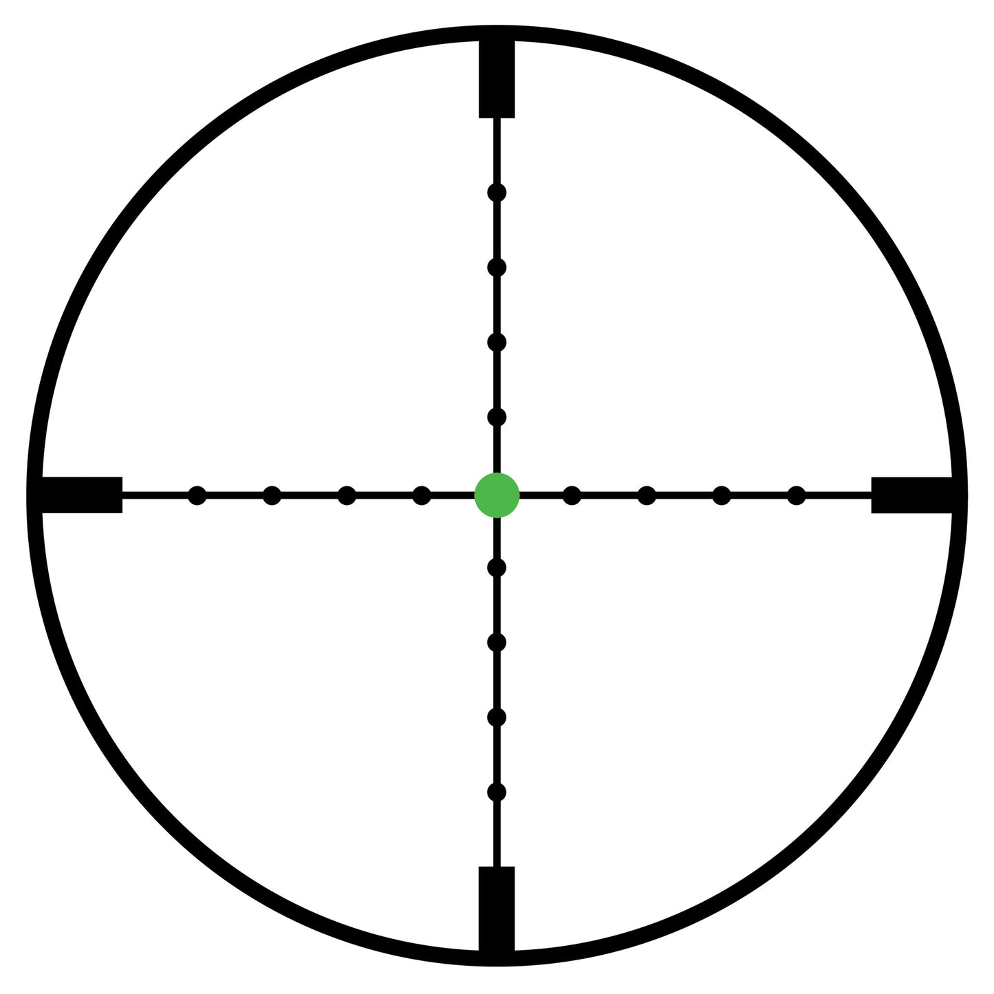 TRIJICON ACCUPOINT 3-9X40 MDOT GRN