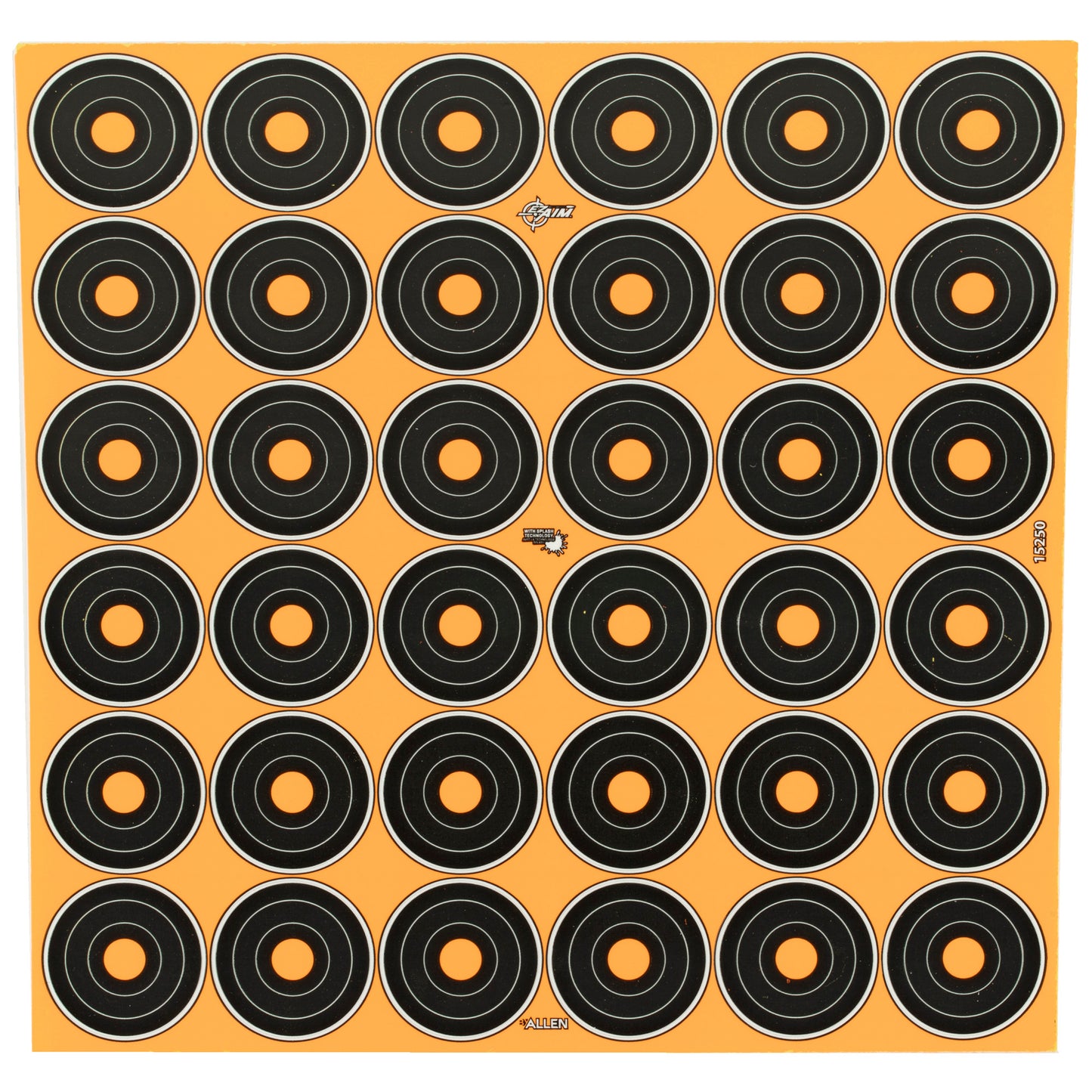 ALLEN EZ AIM 1 BULLSEYE 12 SHEETS