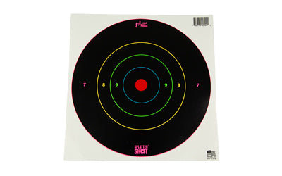 PROSHOT 8 MULTI CLR BULLSEYE 6PK
