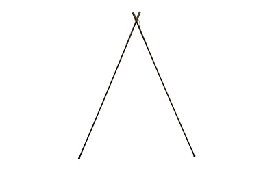 BOG DEADSHOT MINI STANDING BIPOD BLK