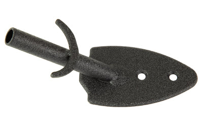 SKULL HOOKER FLUSH WALL MOUNT BLK