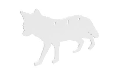 B/C AR500 3/8 SILHOUETTE COYOTE WHT