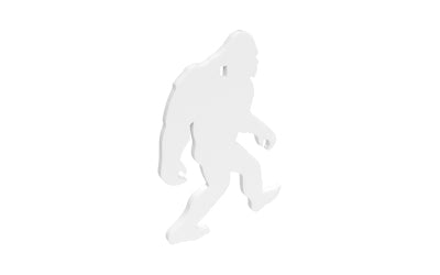 B/C AR500 3/8 SILHOUETTE YETI WHT