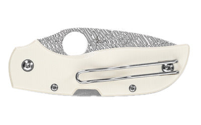 SPYDERCO CHAPARRAL 2.8 DAMASCUS WHT
