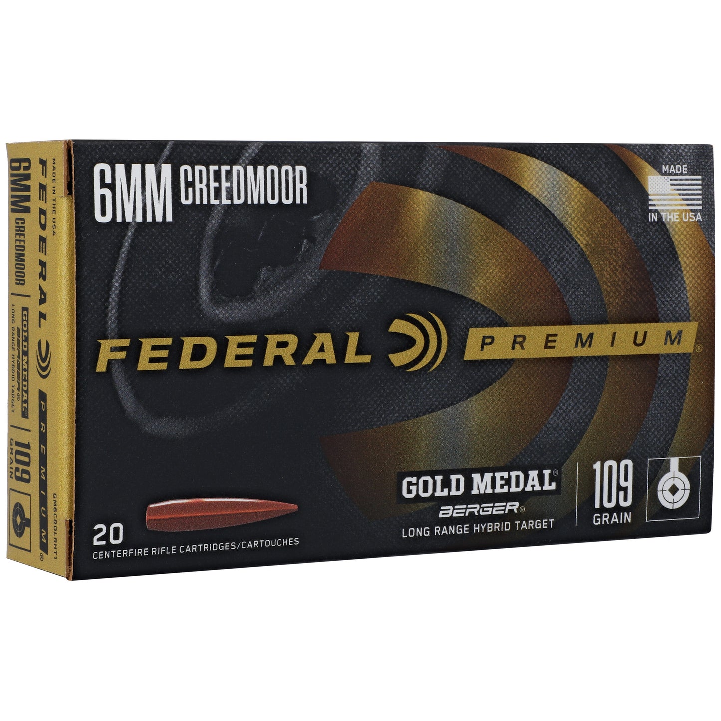 FED GLD MDL 6CM 109GR LRT 20/200