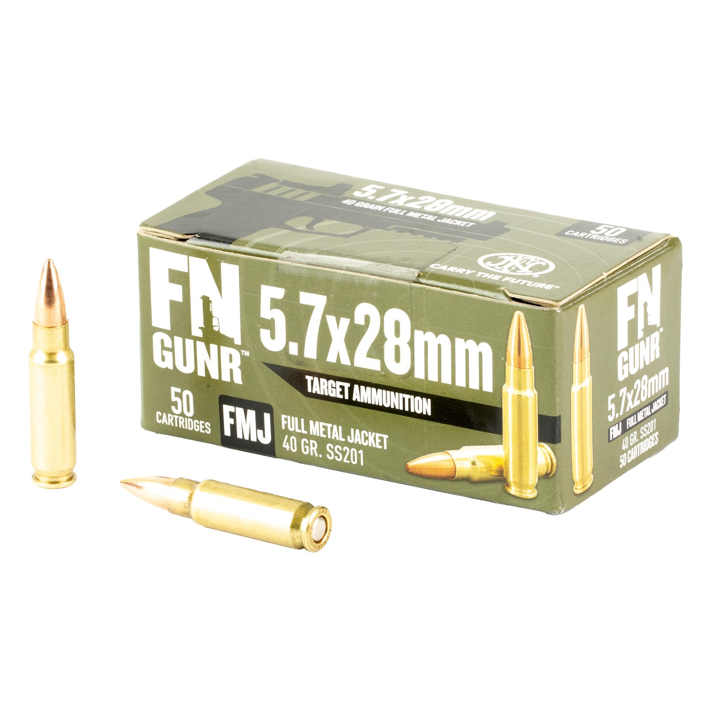 FN GUNR SS201 5.7X28MM 40GR 50/500