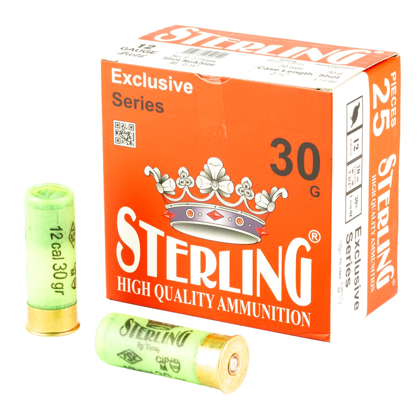 STERLING EXCLSV 12GA 2.75" #6 25/250