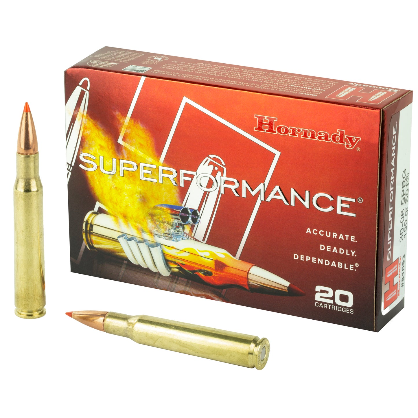 Hornady Superformance 30-06 Springfield 150gr SST – 20 Rounds