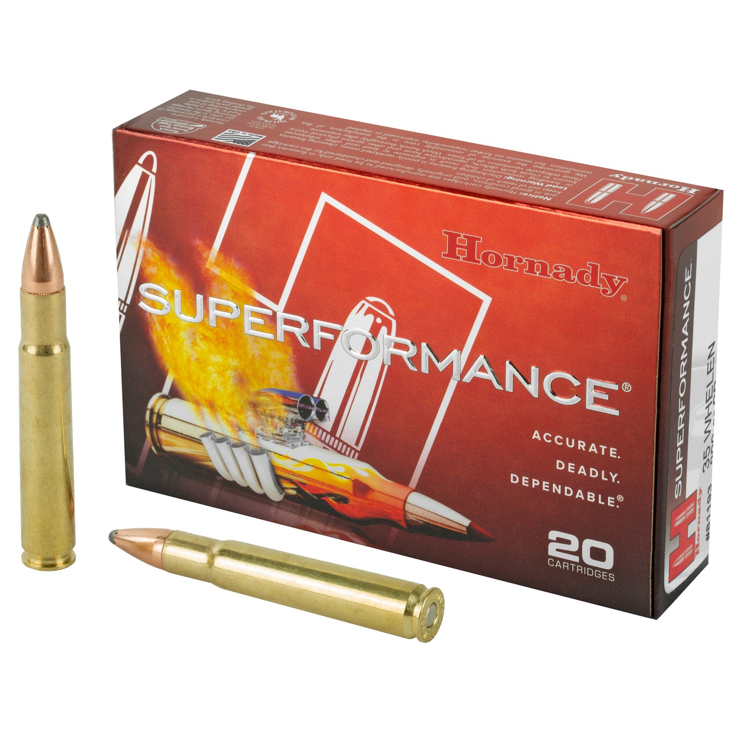 Hornady Superformance 35 Whelen 200gr SP – 20 Rounds
