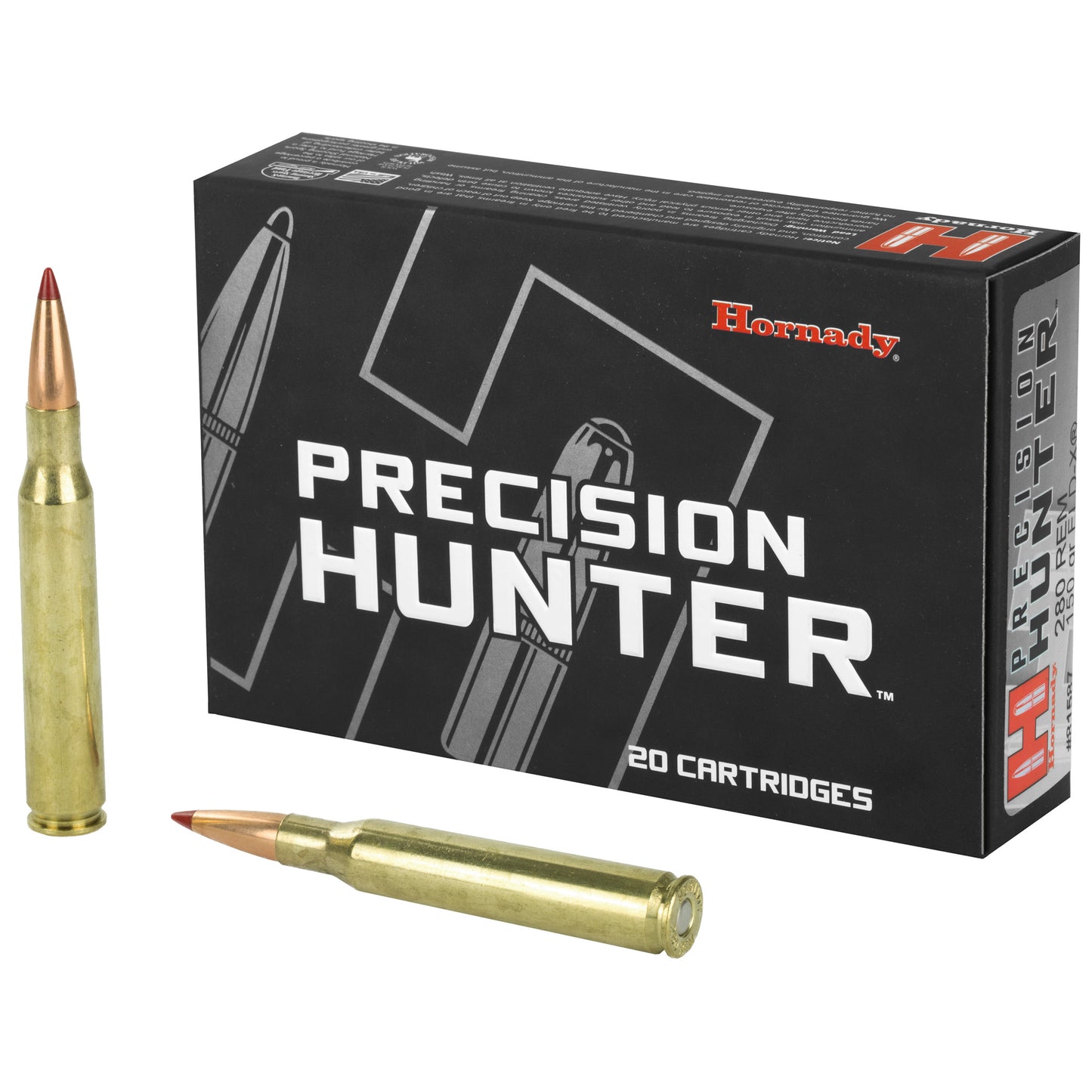 Hornady Precision Hunter 280 Remington 150gr ELD-X – 20 Rounds
