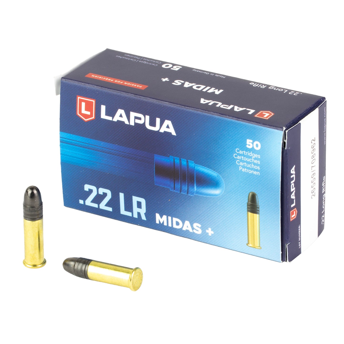 LAPUA MIDAS+ 22LR 40GR 50/5000