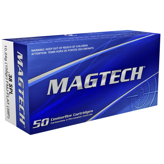 MAGTECH 38SPL 158GR FMJ FLAT 50/1000
