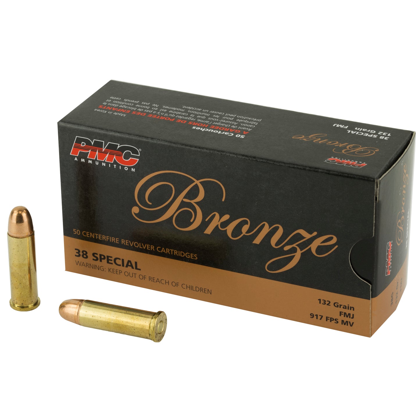 PMC BRNZ 38SPL 132GR FMJ 50/1000