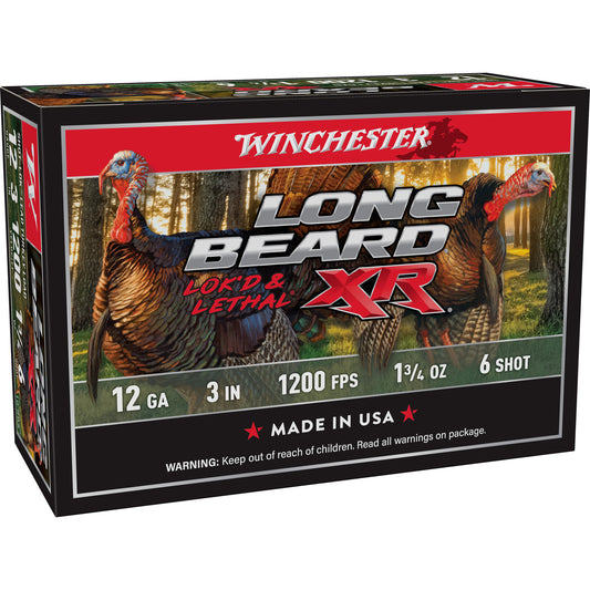 WIN LB XR TRKY 12GA 3" #6 1.75OZ 10/
