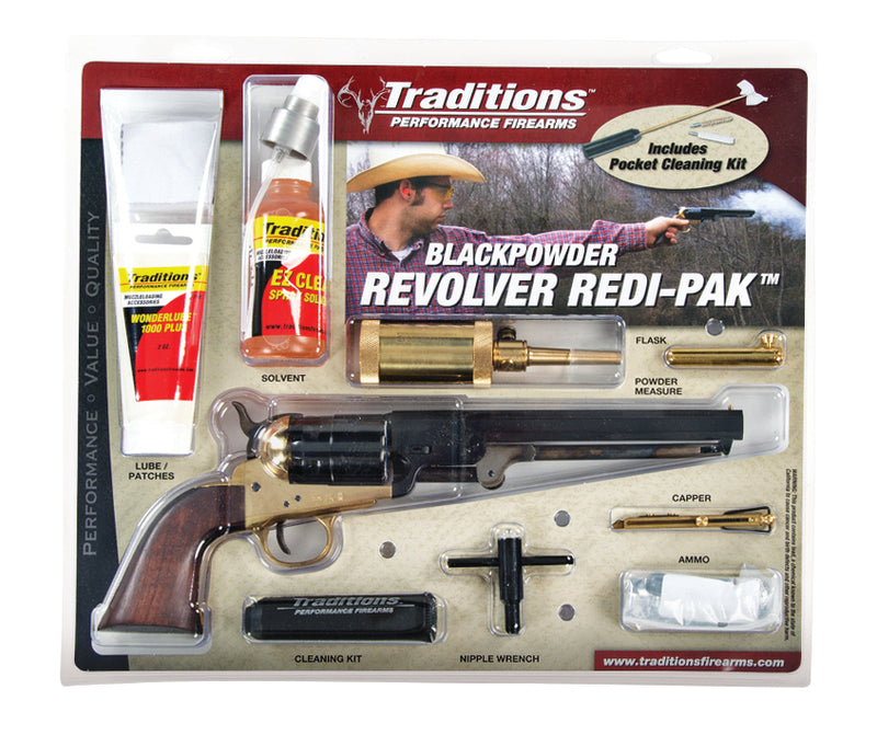 1851 NAVY .44 BL/WD PKG BRASS