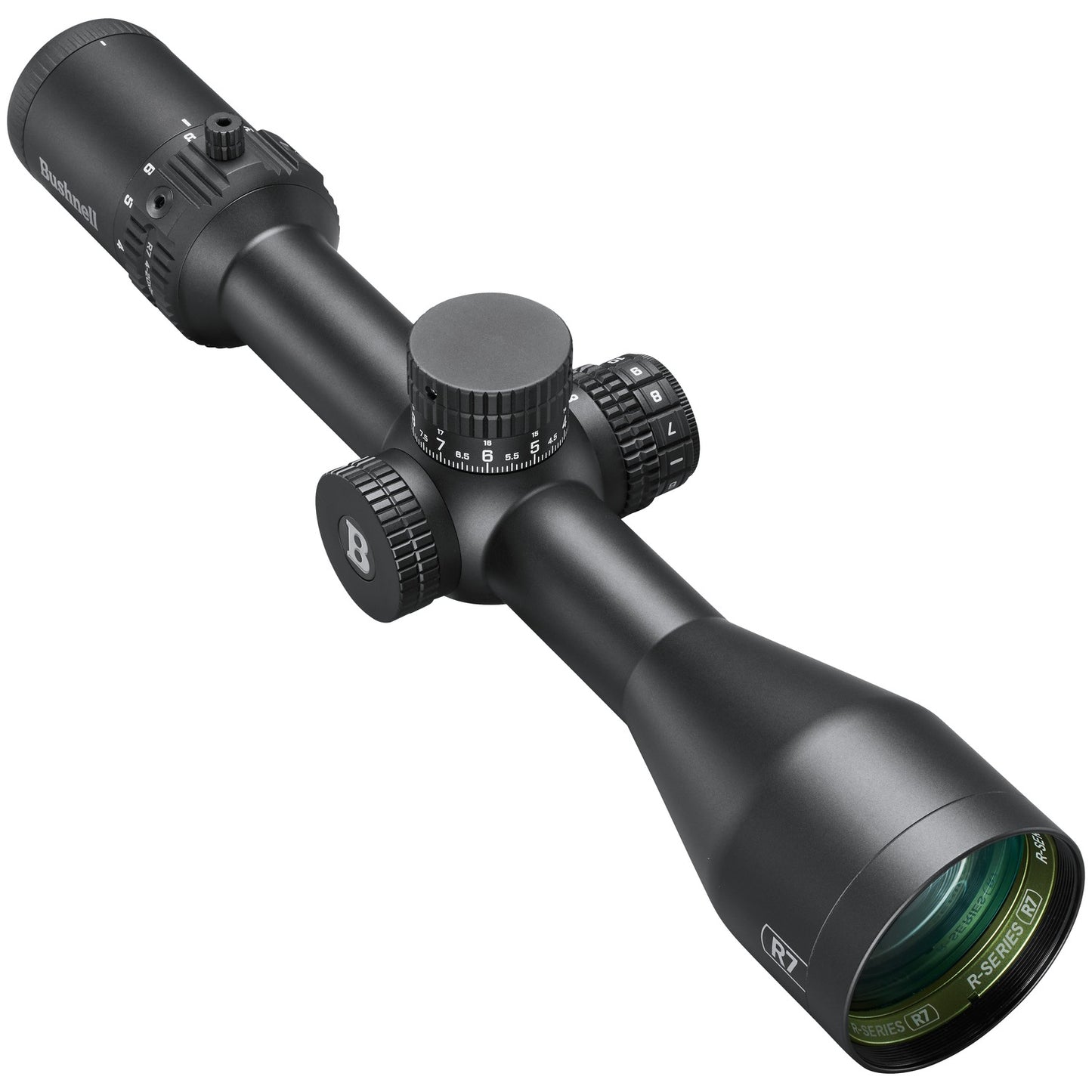 R7 4-20X50  FFP MRAD HLDOVR BL