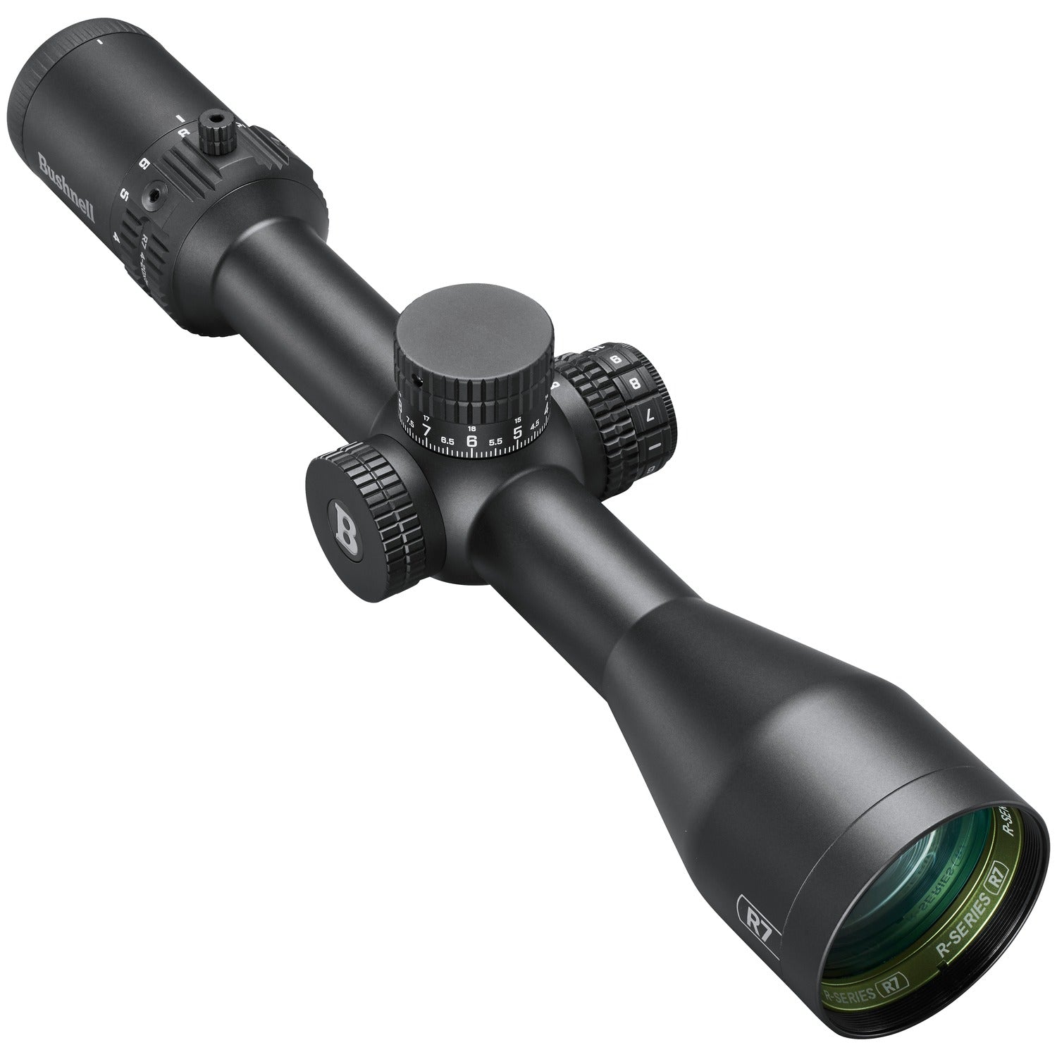 R7 4-20X50  FFP MRAD HLDOVR BL
