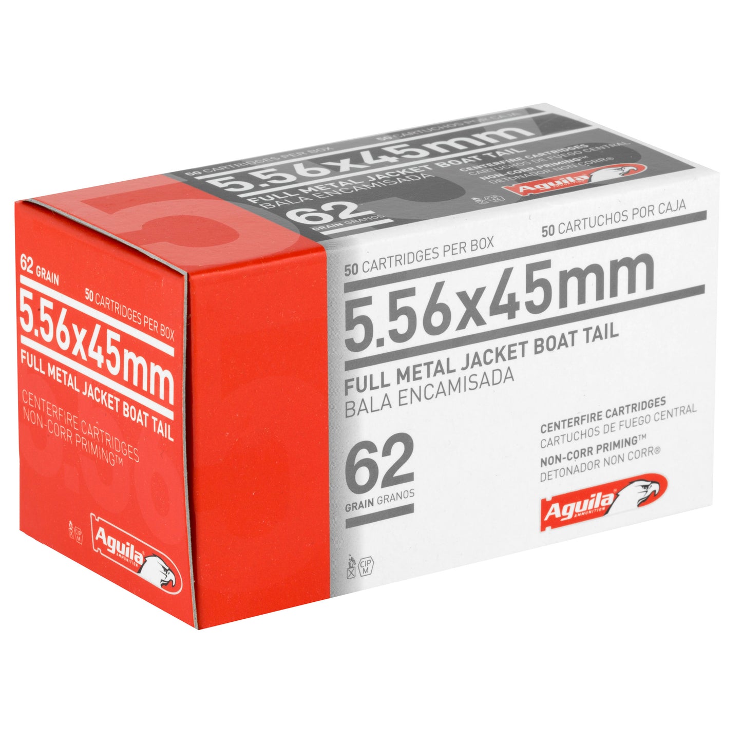 AGUILA 556NATO 62GR FMJBT 50/1000