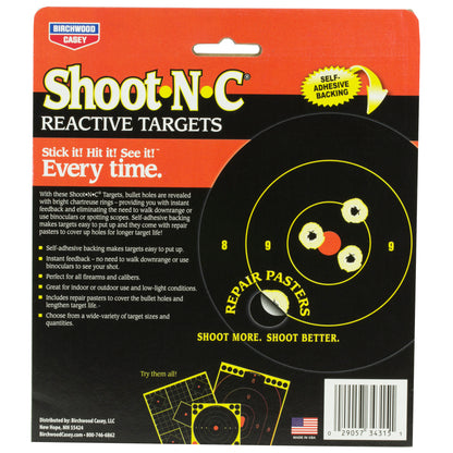 B/C SHT-N-C RND BULLSEYE TGT 48-3