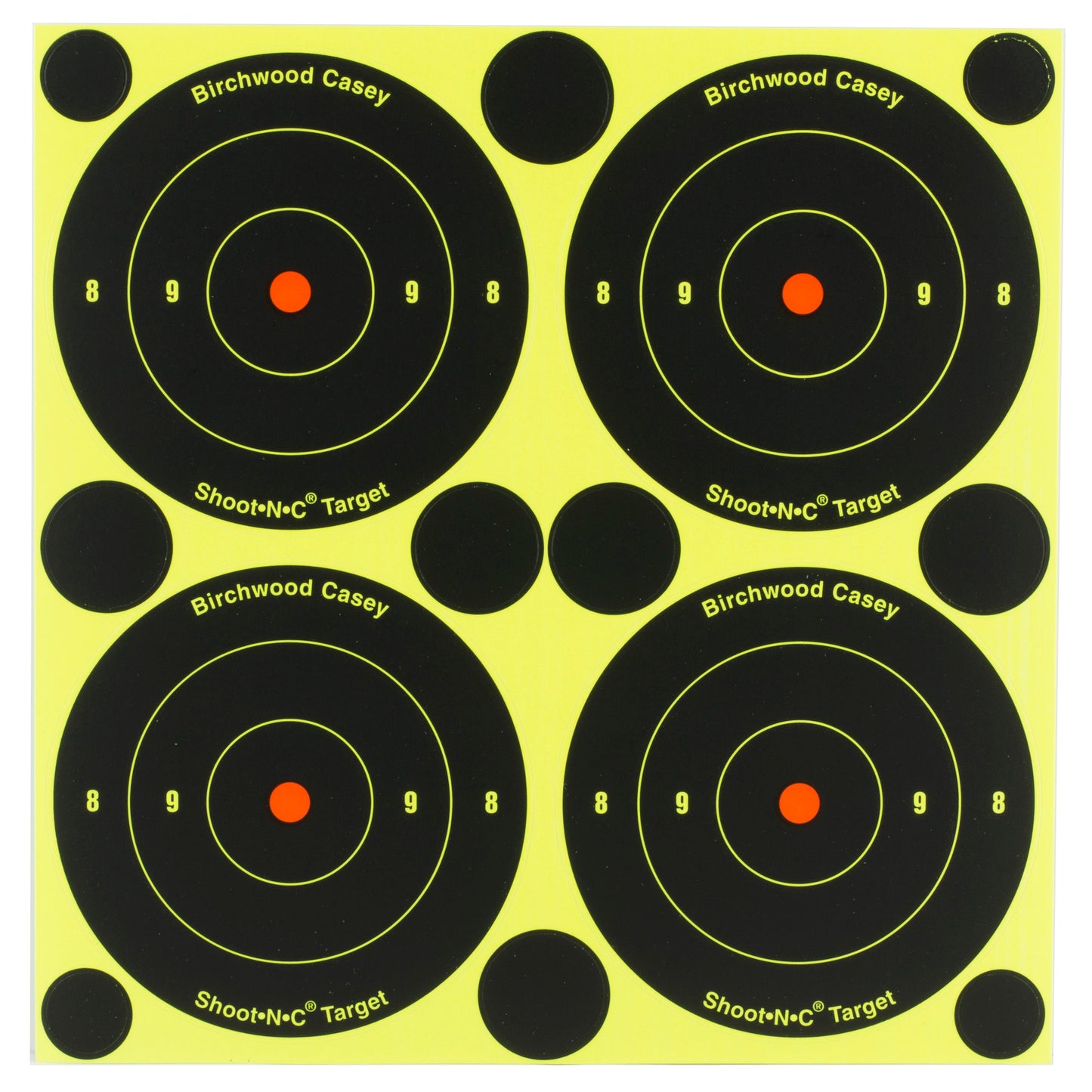 B/C SHT-N-C RND BULLSEYE TGT 240-3