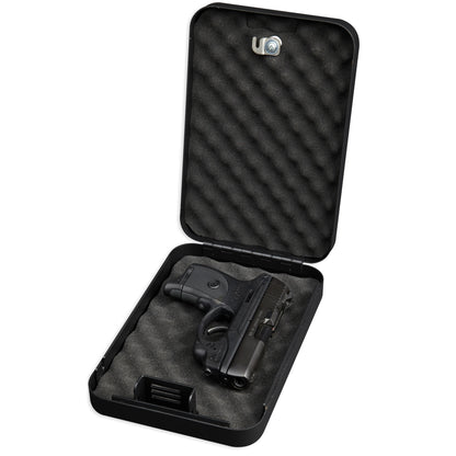BULLDOG PERSONAL SAFE W/KEY LOCK BLK