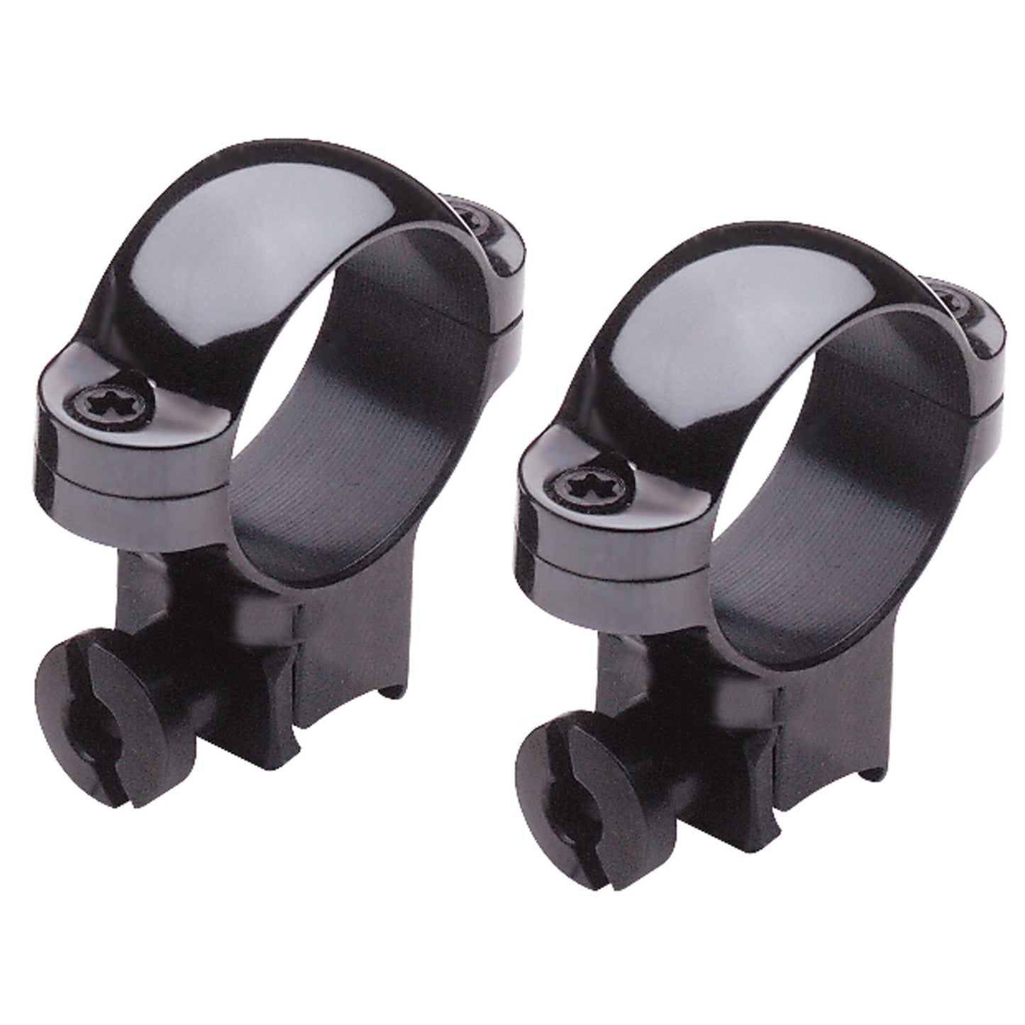 BURRIS MED 1 .22 RINGS DLX STEEL BK