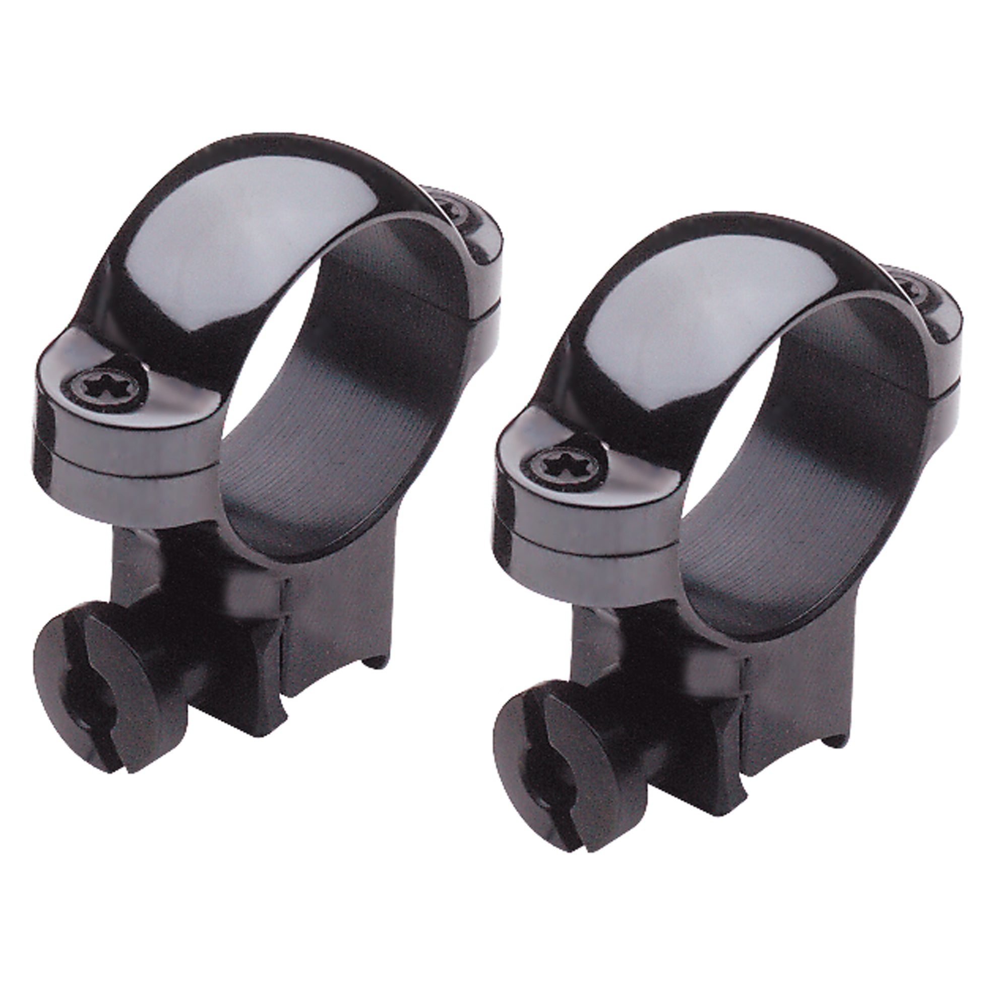 BURRIS MED 1 .22 RINGS DLX STEEL BK