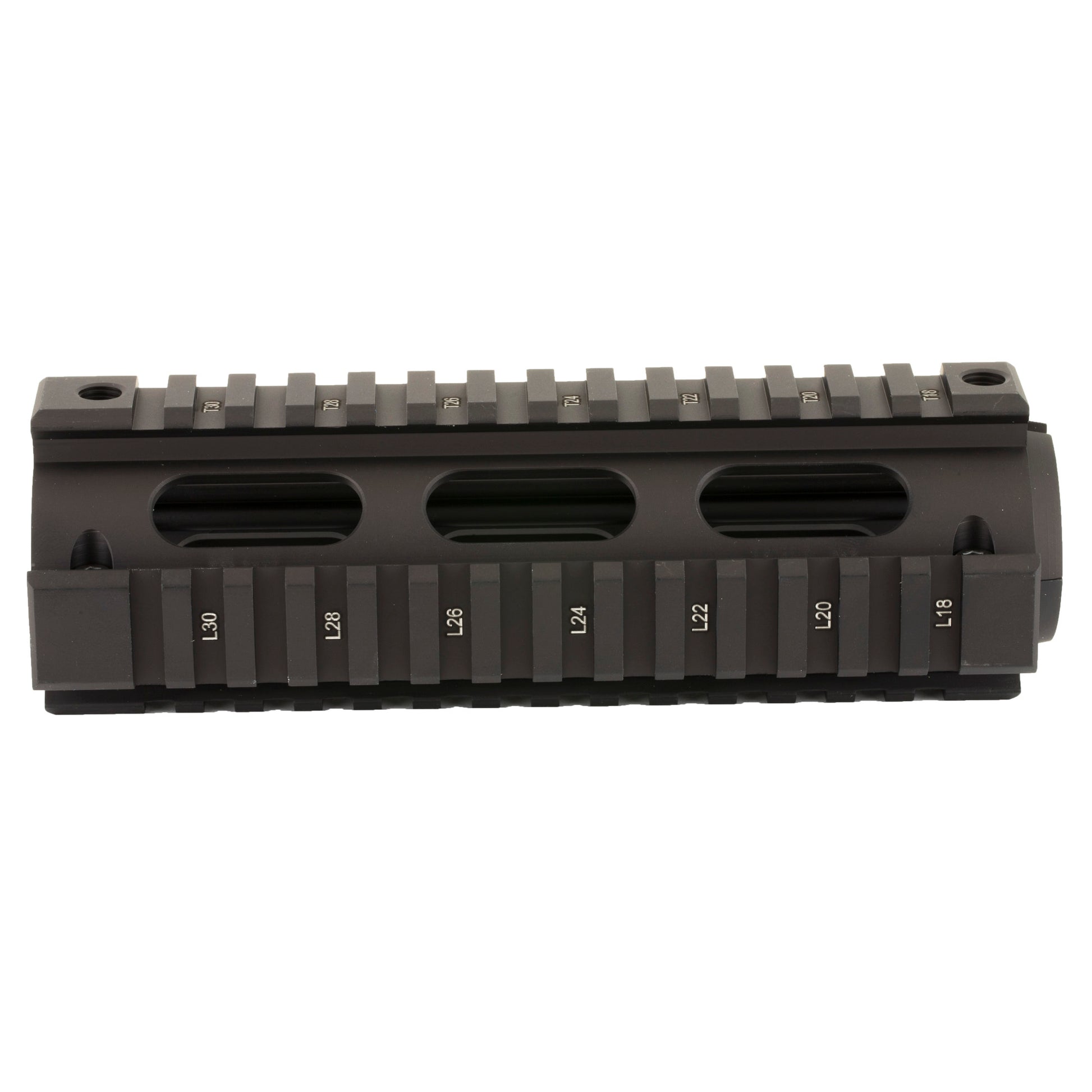 UTG PRO 4/15 CARB QUAD RAIL BLK