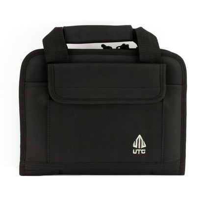 UTG DELUXE SINGLE PISTOL CASE BLK