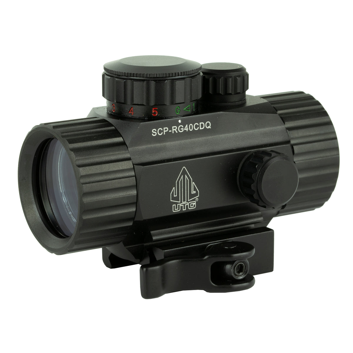 UTG 3.8 ITA RED/GRN CRCL SGHT W/MNT
