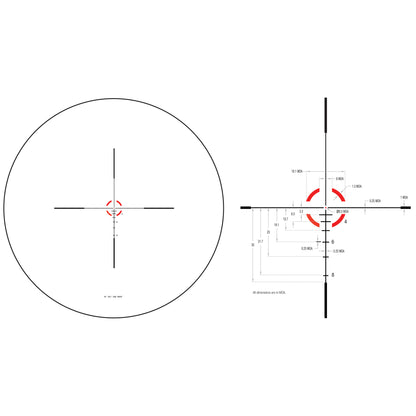TRIJICON CREDO 1-6X24 SFP BDC RED