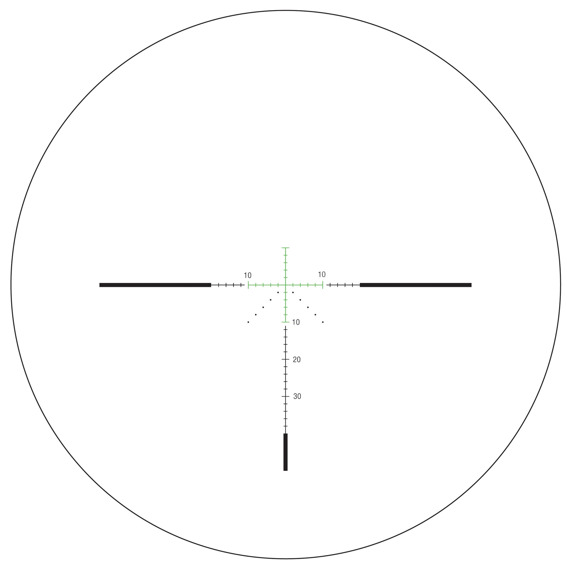 TRIJICON CREDO 3-9X40 SFP MOA GREEN