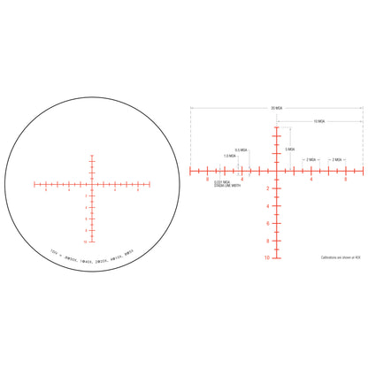 TRIJICON TENMILE 5-50X56 ELR MOA R/G