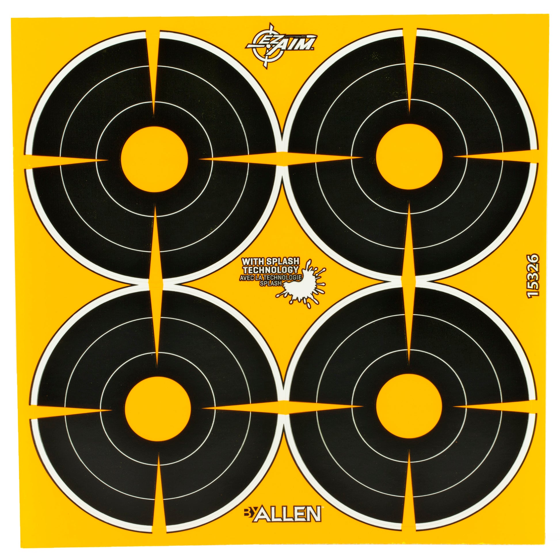 ALLEN EZ AIM 3 BULLSEYE 12 SHEETS