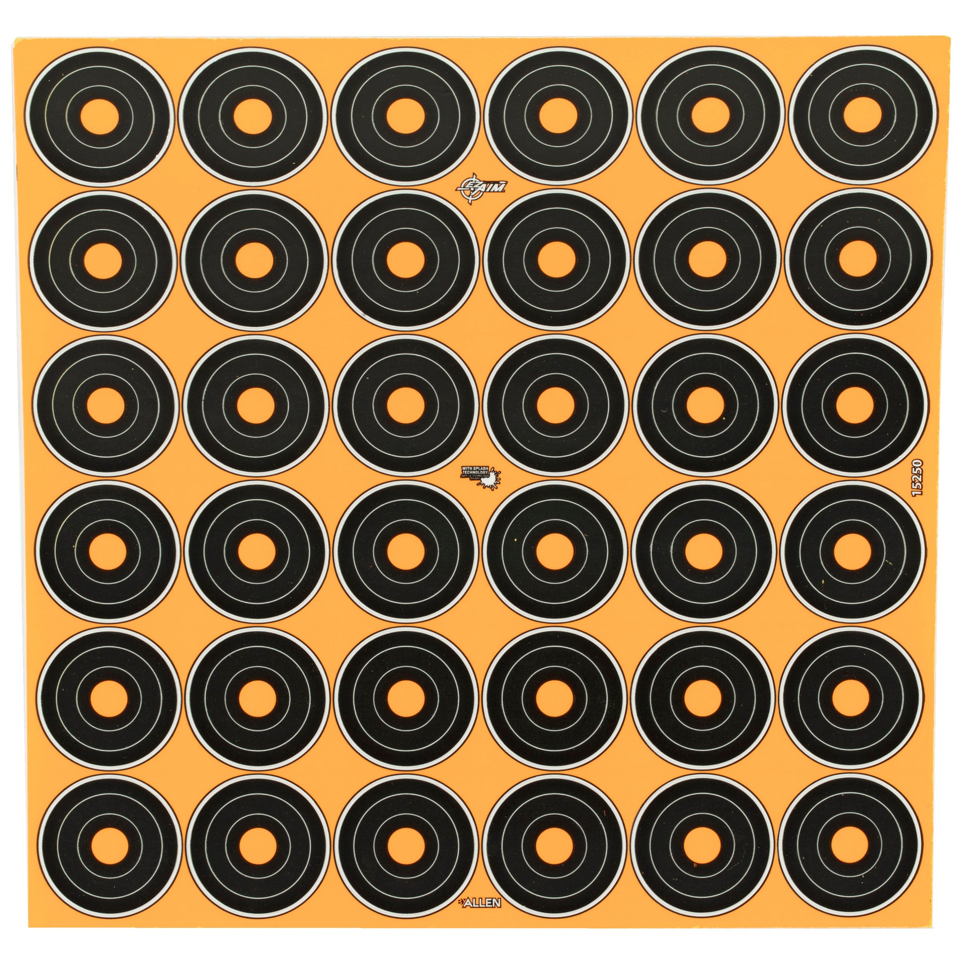 ALLEN EZ AIM 1 BULLSEYE 12 SHEETS