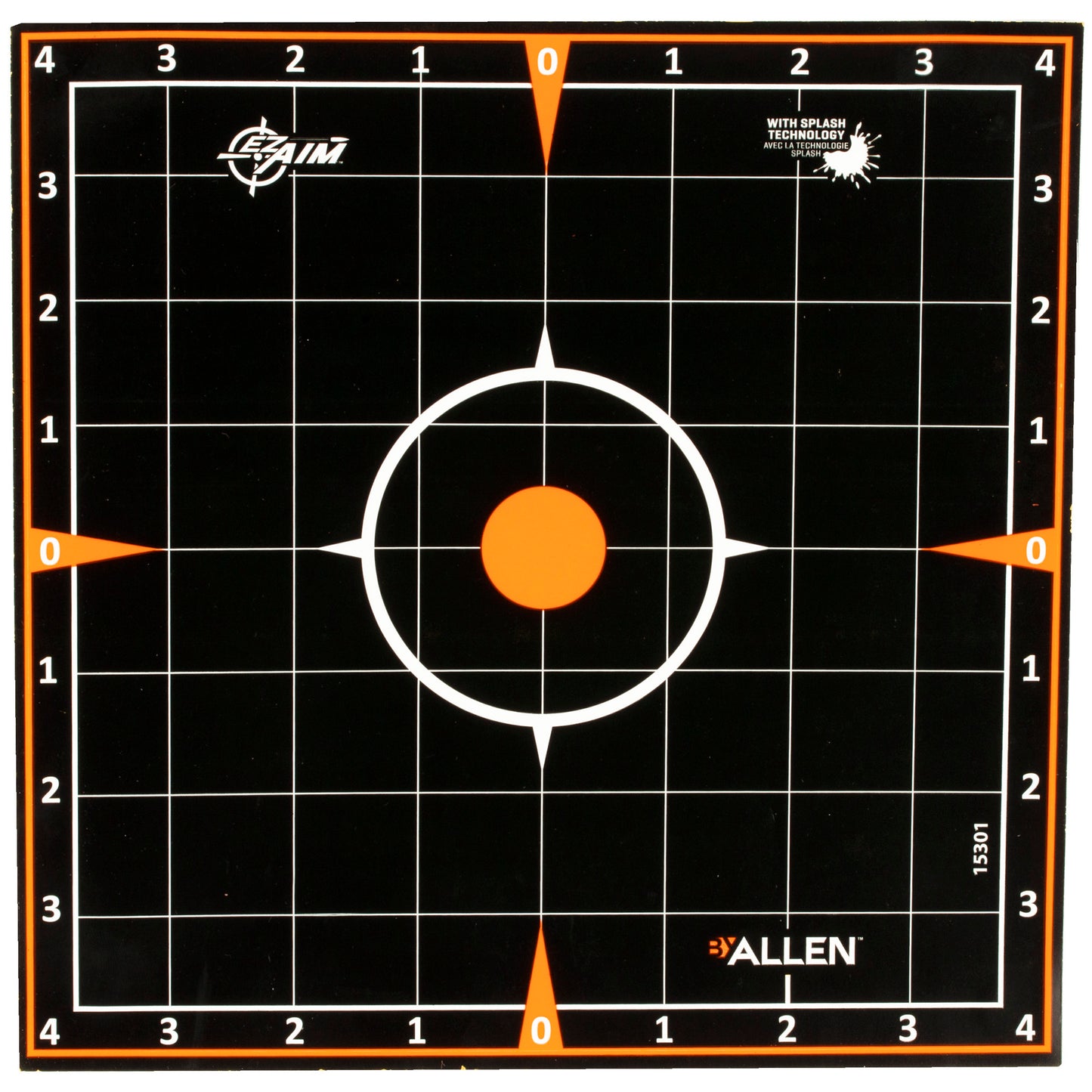 ALLEN EZ AIM 8X8 SIGHT-IN 5PK
