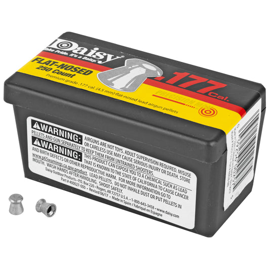 DAISY 177CAL FLAT PELLETS 250 COUNT