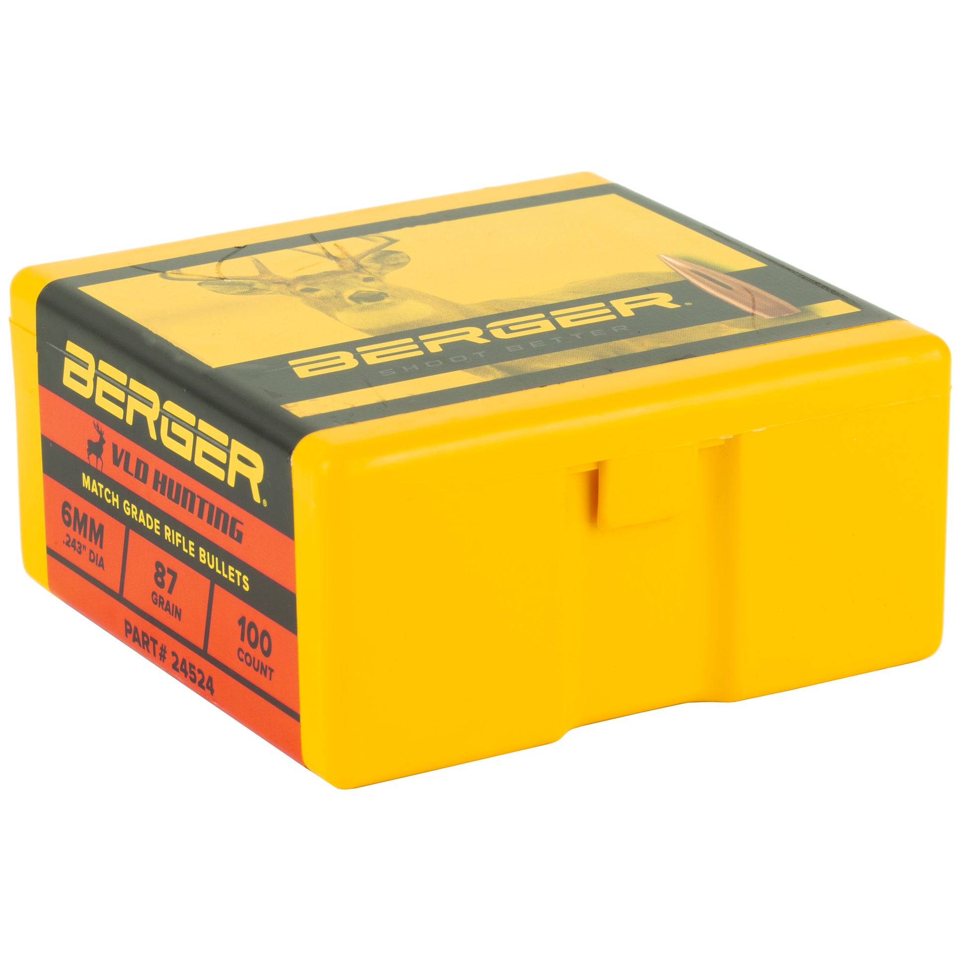 BERGER .243/6MM 87G LD HUNTING 100CT