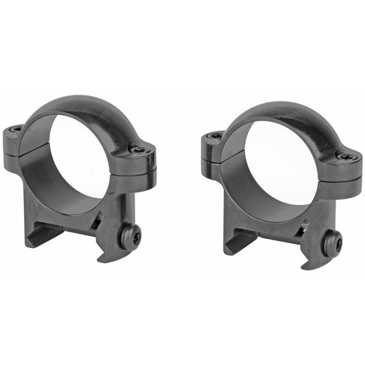 BURRIS LOW 1 ZEE RINGS BLK