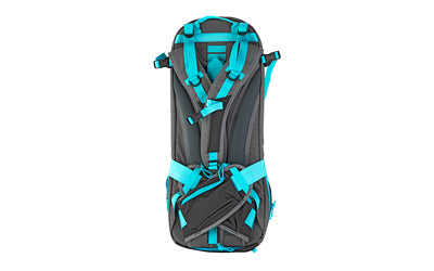 GGG APPARITION BAG BLK/CAYAN ZIPS