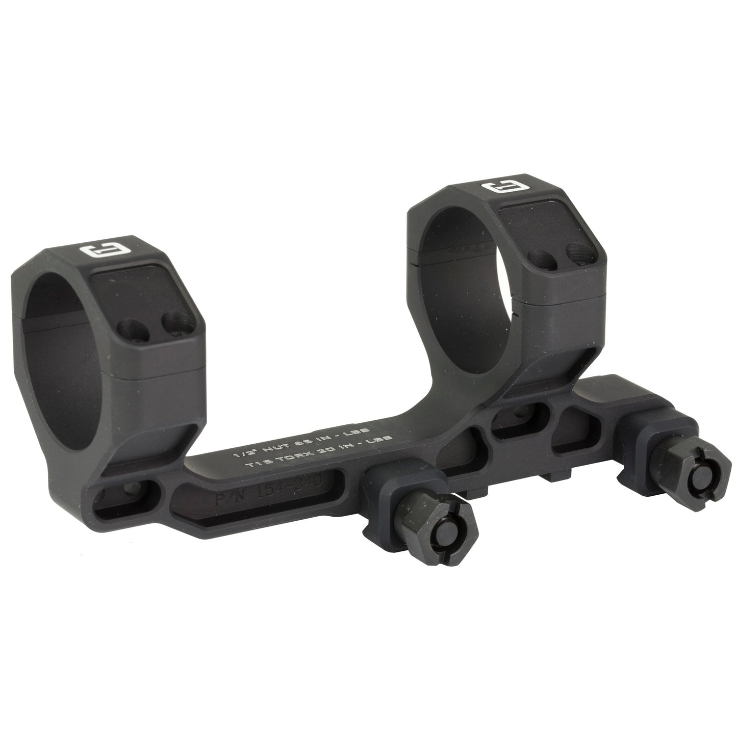 BADGER COM MOUNT 34MM 1.54 BLK