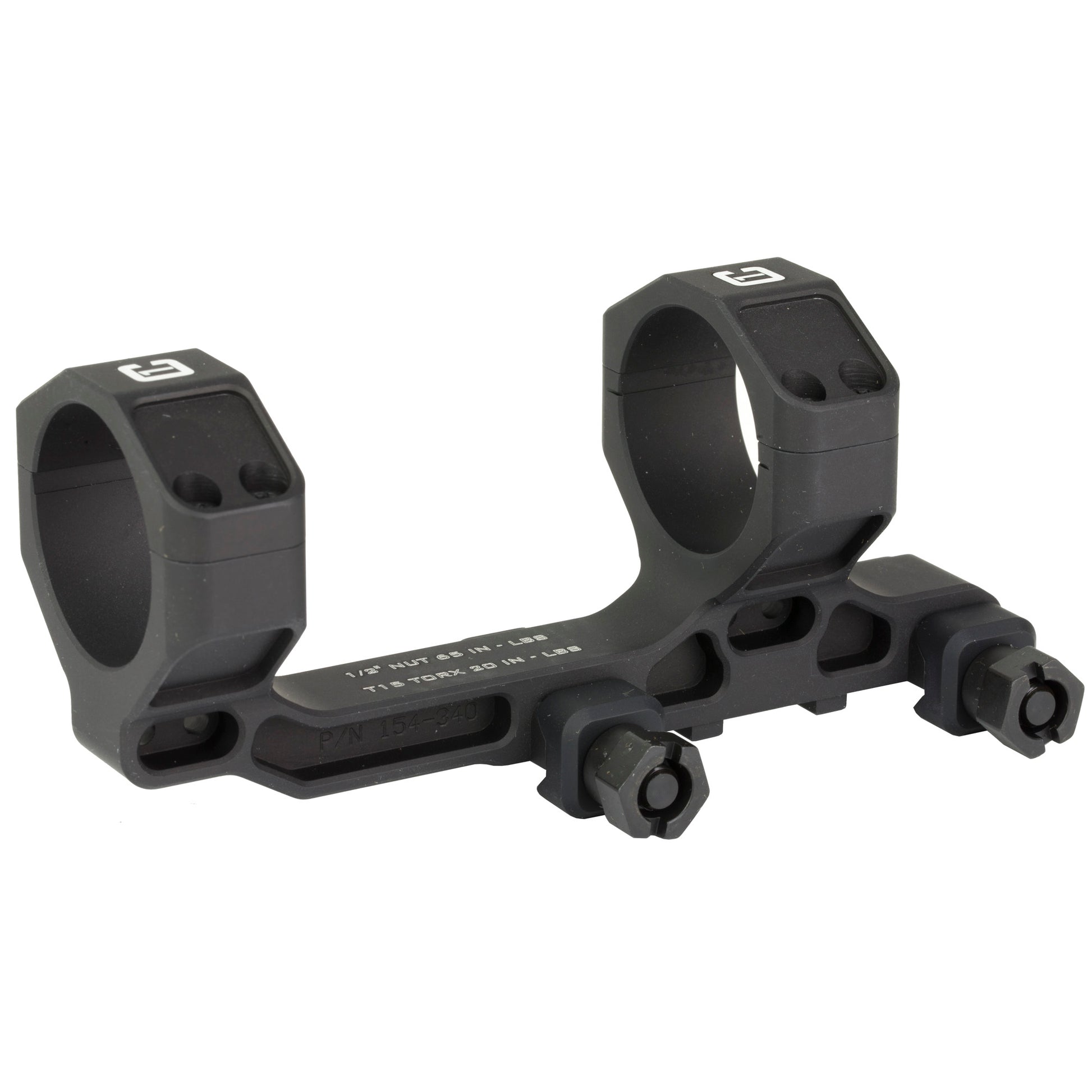 BADGER COM MOUNT 34MM 1.54 BLK