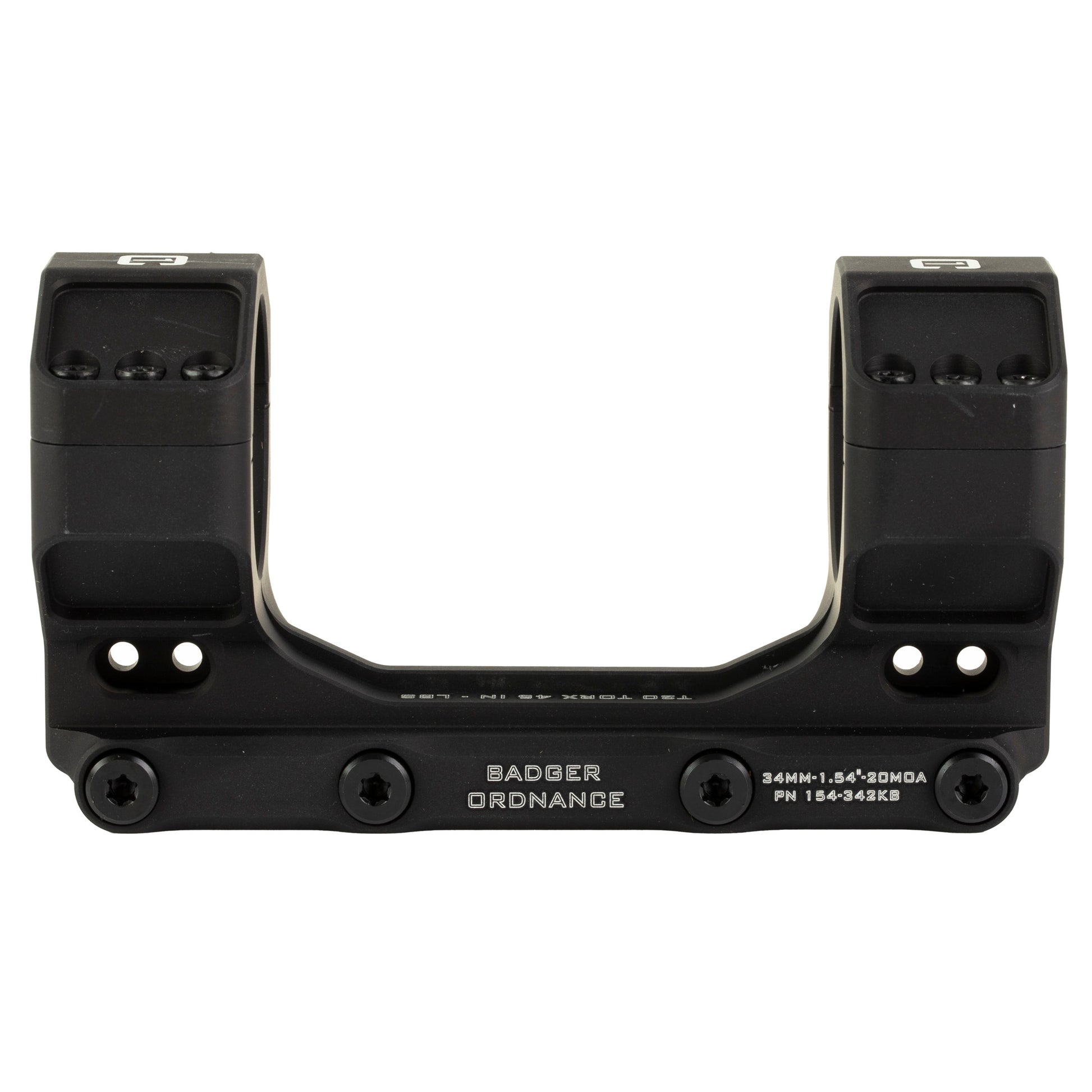 BADGER COMM MAX 34MM 1.54 20MOA BLK