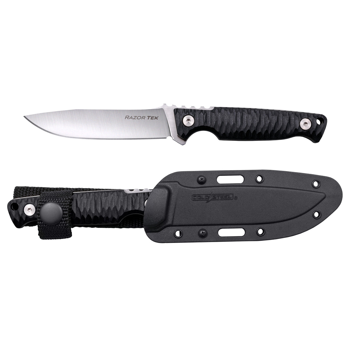 COLD STL RAZORTEK 4 BLK W/SHEATH