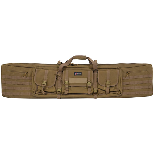GPS DOUBLE RIFLE CASE 55 FDE