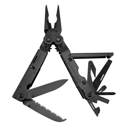 SOG POWERASSIST BLACK W/SHEATH