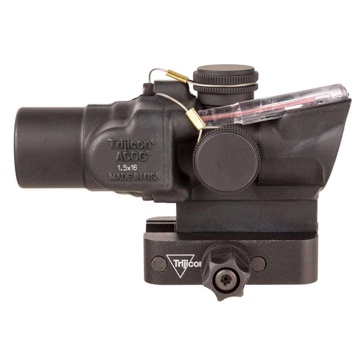 Red Rtr Reticle Trijicon ACOG 1.5x16S RTR .223 Scope – Red Triangle Reticle – Double ...