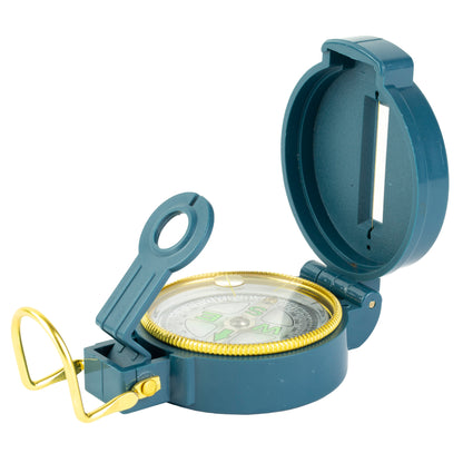 UST LENSATIC COMPASS BLUE